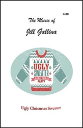 Ugly Christmas Sweater SATB choral sheet music cover